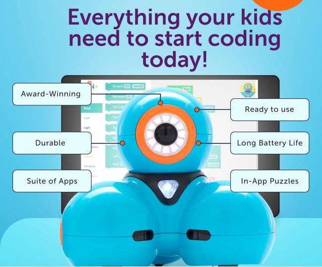 Робот Wonder Workshop Dash - Навчальний бот для програмування